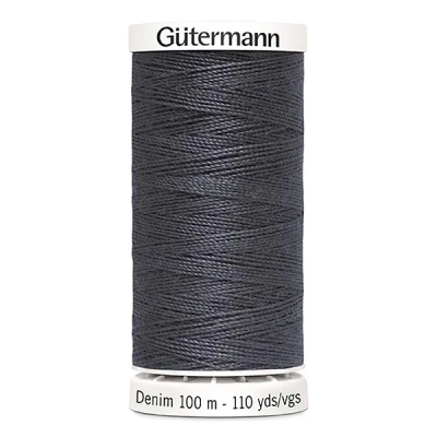 Afbeelding van gutermann demin garen nr 9455 grijs