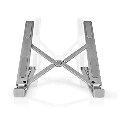 Afbeelding van Nedis Laptopstandaard tot maximaal 17.3 in het zilver
