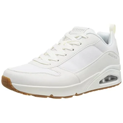 Afbeelding van Skechers Hideaway Sneakers laag, Heren, Maat: 46, Offwhite Kunststof