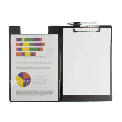 Afbeelding van Seco klembord A4+ met klep zwart SE 570 PVC BK