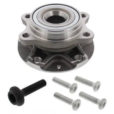 Afbeelding van MAPCO 46848/1 Wiellagerset Met wielnaaf, wiellager, bevestigingsmatriaal, Zonder ABS sensorring 82mm AUDI: A8 D2