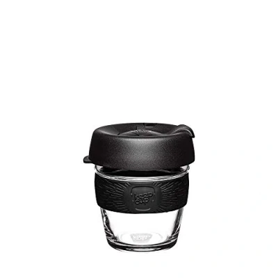Afbeelding van KeepCup Brew, herbruikbare glazen beker, extra klein 6oz 177mls, zwart