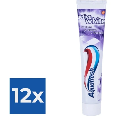 Afbeelding van 12x Aquafresh Active White Tandpasta 100ml