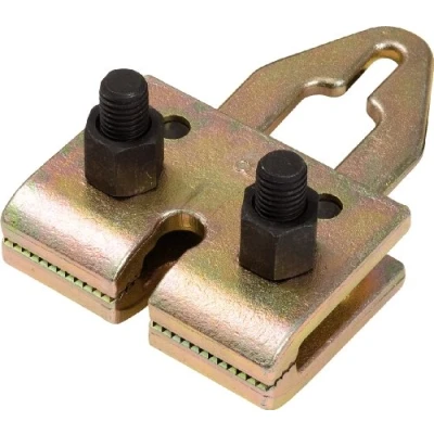 Afbeelding van KS Tools, Bankschroeven + klemmen, Spanklem met dubbele mond, 175mm