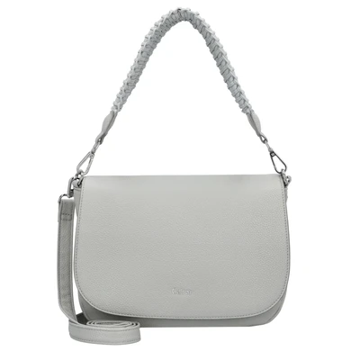 Afbeelding van Gabor Schoudertas Vivien Flap Bag Top Zip Light Grey Lichtgrijs