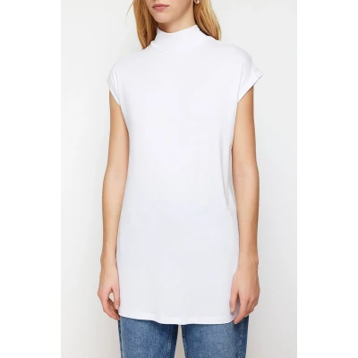 Afbeelding van Trendyol TCTSS21TN0249 Volwassenen Vrouwen Single Wit S