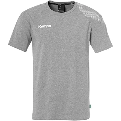 Afbeelding van Kempa Sport Tshirt, Maat: Small, Dark grau melange