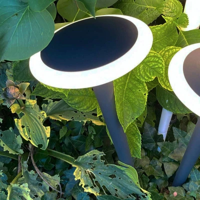 Afbeelding van Deko Light LED sokkellamp Bermuda met aardspies zwartgrijs