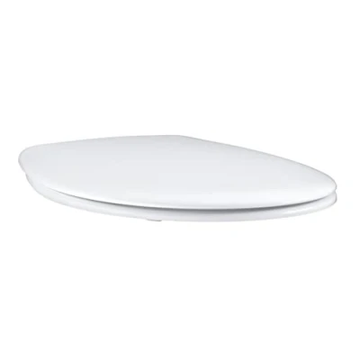 Afbeelding van Grohe Bau Ceramic closetzitting met deksel softclose/quickrelease Wit
