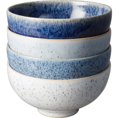 Afbeelding van Rijstkom Denby Studio Blue Mixed 480 ml (Set van 4)