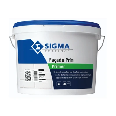Afbeelding van Sigma Facade Prim Aqua Grondverf 10 liter Wit