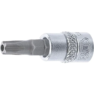 Afbeelding van BGS 5184 TS30 Dopsleutelbit 6,3 mm (1/4&quot;) TS profiel (voor Torx plus) met boring