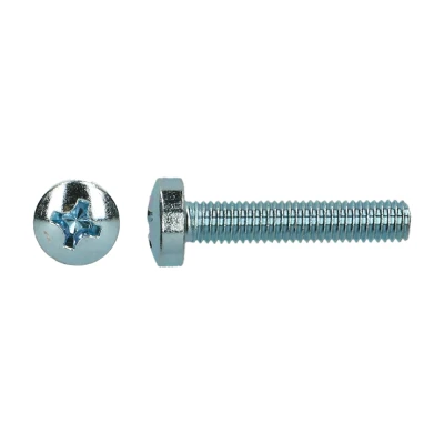 Afbeelding van Metaalschroef Verzinkt Staal 4.8 DIN 7985H M6x25mm 200 stuks