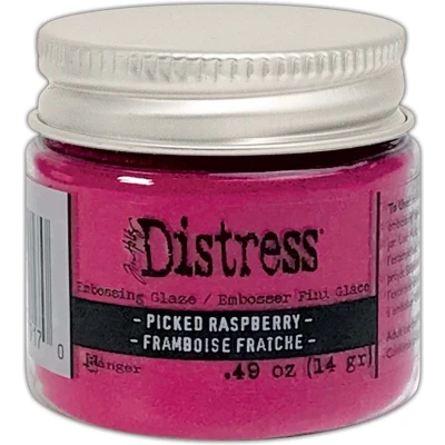 Afbeelding van Ranger Distress Embossing Glaze Picked Raspberry TDE79170 Tim Holtz (02 22)