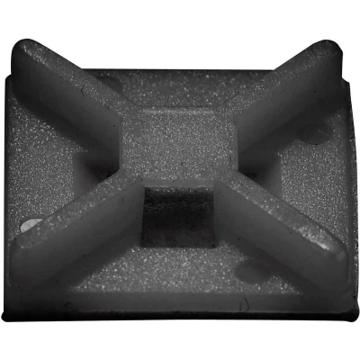 Afbeelding van TRU COMPONENTS Bevestigingssokkel 541189 4 voudige invoeging Zwart 50 stuk(s)