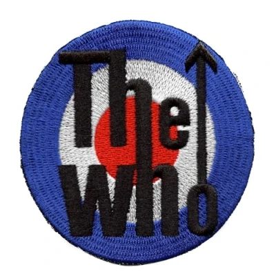 Afbeelding van The Who Target Logo Patch Multicolours