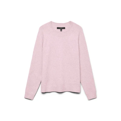 Afbeelding van Vero Moda Vmdoffy O NECK Trui, Dames, Maat: Medium, Roseate spoonbill
