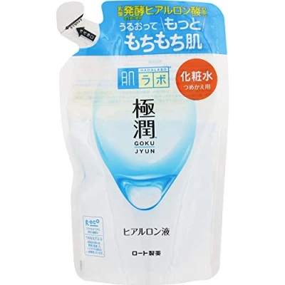 Afbeelding van Hada Labo Hadalabo Gokujun Hyaluronlotion Vochtige Refill, 0,40 pond