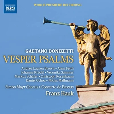 Afbeelding van Simon Mayr Chorus Concerto De Bassus Franz Hau Vesper Psalms (CD)
