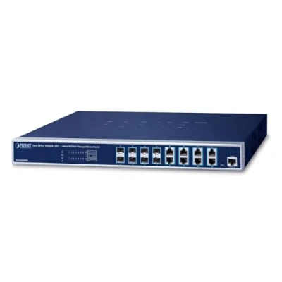Afbeelding van Planet 8 poorts 10G SFP+ + 10GE schakelaar XGS 6320 8X8TR (8 Havens), Netwerkschakelaar, Blauw