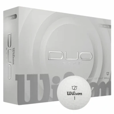 Afbeelding van Wilson Staff Duo Soft Golfballen Wit 2025