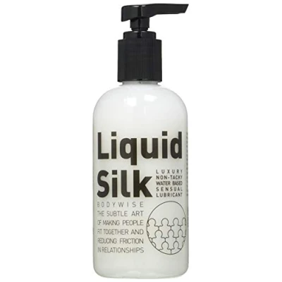 Afbeelding van Bodywise Liquid Silk Smeermiddel op waterbasis, 3 stuks, 250 ml