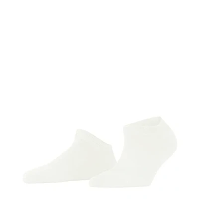 Afbeelding van FALKE ClimaWool temperatuurregulerend vochtregulerend duurzaam lyocell merinowol sneakersokken dames wit Maat 41 42