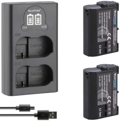 Afbeelding van Accu EN EL15c Z8 Z7 Z7II Z6II Z6 Z5 oplader
