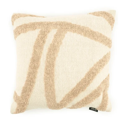Afbeelding van By Boo Pillow Majani taupe