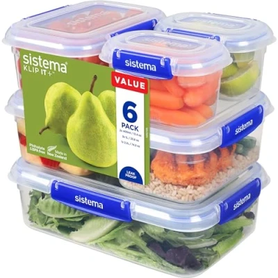 Afbeelding van Sistema Klip It Plus set vershouddozen (6 stuks)