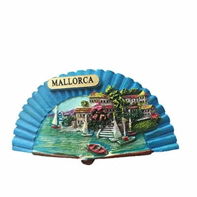 Afbeelding van 3D Mallorca Spanje souvenir sector koelkast magneet magnetische sticker, Huis &amp; keuken decoratie sticker