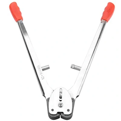 Afbeelding van Omsnoeringsspanner tang handmatige zware stalen strip omsnoeringsmachine plastic riem spanner sealer voor handomsnoering verzegeling verpakking