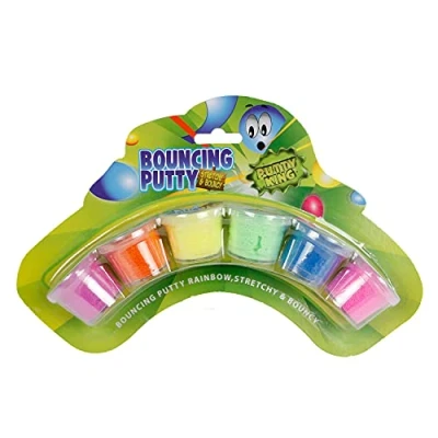 Afbeelding van Putty King Bouncing Putty, 6dlg.