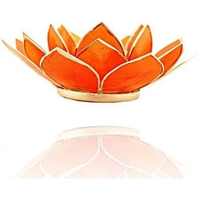 Afbeelding van Lotus sfeerlicht 2e Chakra Oranje