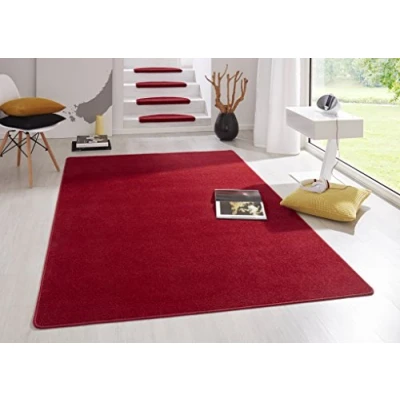 Afbeelding van Modern Effen Tapijt/Vloerkleed Fancy Rood 133x195 Cm