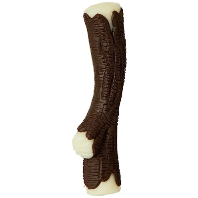 Afbeelding van Nylabone Extreme kauwbot Nylon Houten stok met baconsmaak Voor de Krachtigste Kauwers In Medium of Extra Large