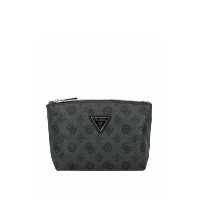 Afbeelding van Guess Kosmetik Toilettas, Dames, Maat: One Size, Charcoal