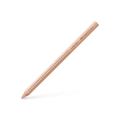Afbeelding van 12x Kleurpotlood Faber Castell Jumbo GRIP 32 huidskleurtint beige rood
