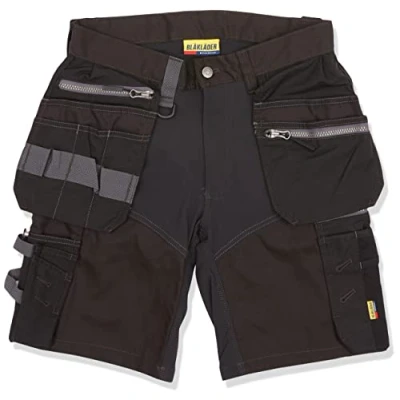 Afbeelding van Blåkläder Short Stretch Met Spijkerzakken 15981343 Zwart Maat 44