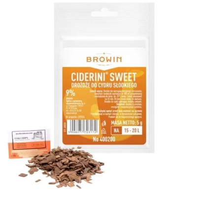 Afbeelding van Ciderini Cidergist ZOETE 5g/20L Gedroogde Gist Actieve