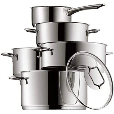 Afbeelding van WMF Pannenset Astoria Inductie (set, 9 delig)