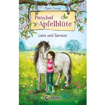 Afbeelding van Ponyhof Apfelblüte 01. Lena und Samson