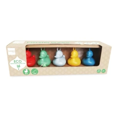 Afbeelding van SCRATCH Set Of 5 Fairground Ducks Eco