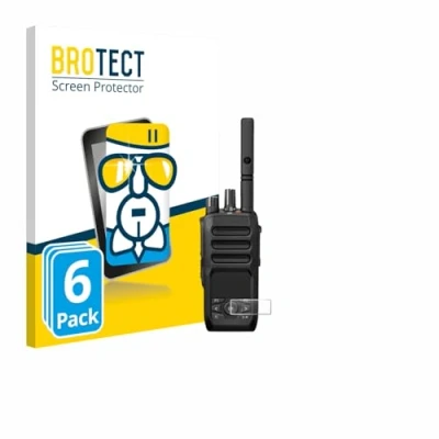 Afbeelding van BROTECT Screenprotector voor Motorola MOTOTRBO R5 Folie Beschermfolie Beschermglas transparant (6 Stuks)