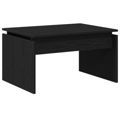 Afbeelding van vidaXL Salontafel Zwart Eiken Hout 68 x 38 50 cm Duurzaam