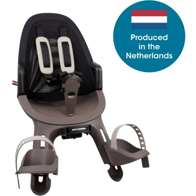 Afbeelding van Qibbel voorzitje air zwart/lichtbruin