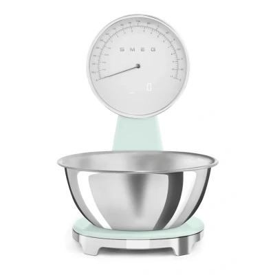 Afbeelding van SMEG KSF01PGWW Weegschaal Analoog en digitaal Watergroen