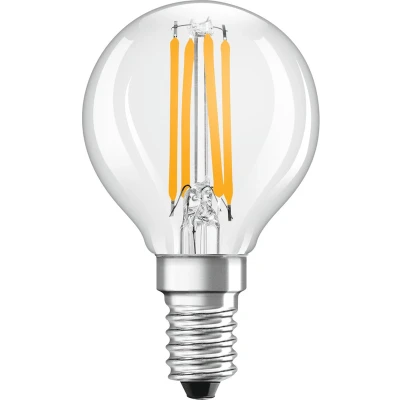 Afbeelding van Ledvance Classic LED E14 Peer Filament Helder 4W 470lm 827 Zeer Warm Wit Vervangt 40W