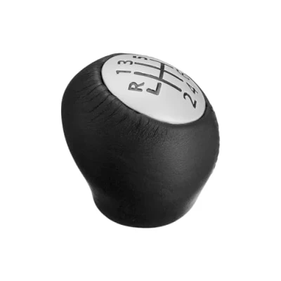 Afbeelding van 1neiSmartech Handmatige versnellingspook 6 versnellingen en achteruitversnelling, van PU leer, compatibel met Renault Megane III Trafic Scenic Laguna Clio Master Vivaro Movano Primastar Dacia Duster