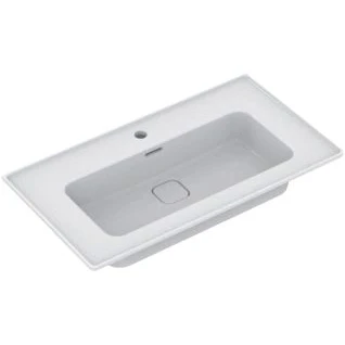 Afbeelding van Ideal Standard Strada II wastafel (84 x 46 cm) wit 1 kraangat, met
